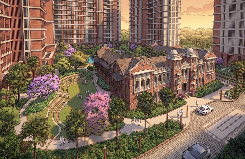 Indumati Palace Residences Vadodara - premium heritage-inspired residential project by Johnson Real Estate